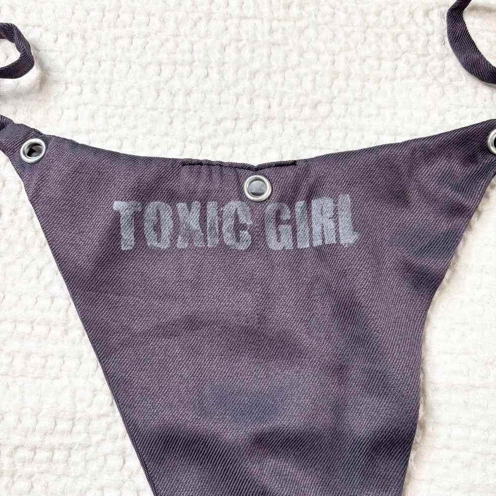 handmade grungy bikini set - Picture 3 of 5